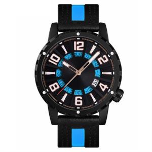 Wholesale Quartz Movement Casual Calendar Leather Watch Zinc Alloy Mens Chronograph Watches from china suppliers