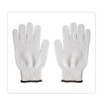 Warehouse Use Strong Grip 7 Gauge White Cotton PVC Dotted Knit Work Gloves