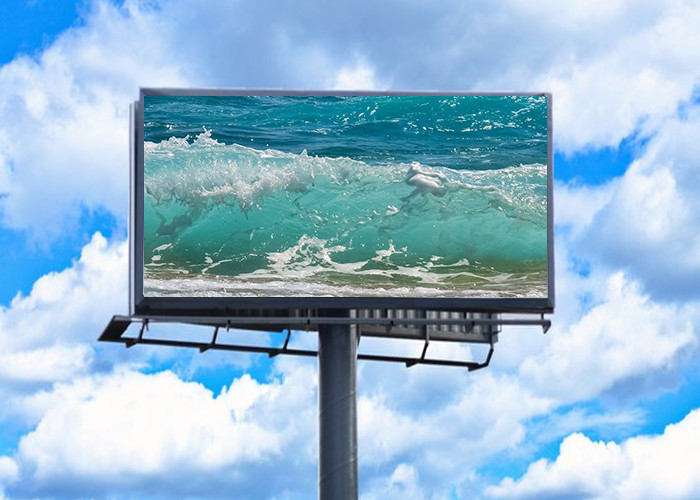 Aluminium Alloy Outdoor LED Advertising Screen 960x960mm SMD P10 P8 P6