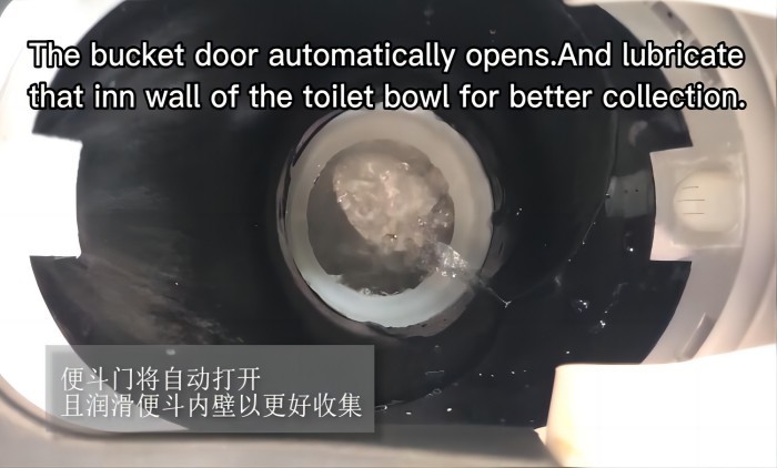 Integrated Bed Defecation Nursing Machine And Urine Cleaning ABS Steel