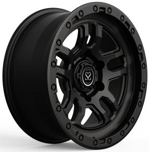 Wholesale Toyota Land Cruiser 200 20x9.5 and 20x10 5-150 Custom Satin Black Forged 1-PC Rims from china suppliers