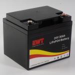 Power Supply 24V 30AH Lifepo4 Battery Pack Dustproof ABS Case Maximum Charging