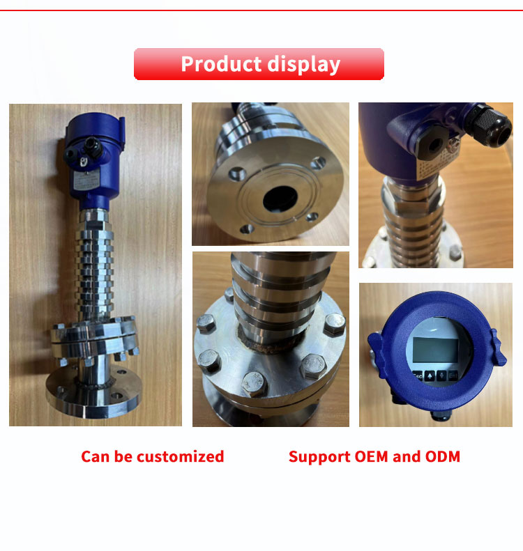 80G Solid Liquid Detection Easy Installation Millimeter Wave Radar Level Gauge