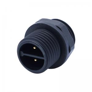 China Self Lock Waterproof Car Electrical Connectors , M16 3 Pin Ip67 Connector on sale