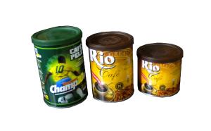 Wholesale 250ml Coffee Tin Cans Food Storage 0.21mm Coffee Storage Box from china suppliers