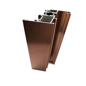 Wholesale Customized Aluminum Frame Profile , T5 / T6 Aluminium Windows Wood Finish from china suppliers