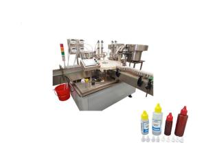 Wholesale 380V 50 / 60Hz Bottle Filling Equipment , Touch Screen Liquid Vial Filling Machine from china suppliers