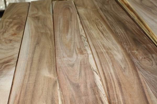acacia hardwood raw plank flooring