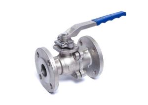 Wholesale DIN Standard Split Body Low Platform 2pc Ball Valve PTFE PPL Soft Seat from china suppliers