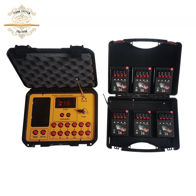Mixed Effect Plastic Wireless Firing System Fireworks Transmitter Balloon Control