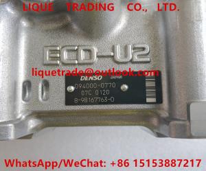 Wholesale ISUZU fuel pump 98167763 , 8-98167763-0 , 8981677630 DENSO PUMP 094000-0770 , 0940000770 from china suppliers