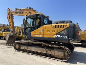 Wholesale Original Paint Korea Used Hyundai R220LC-9S Excavator Hyundai 220 Crawler Digger from china suppliers