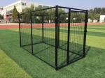 Powder Coated Outdoor Metal Dog Kennel Welded Wire Mesh 3000mm Length