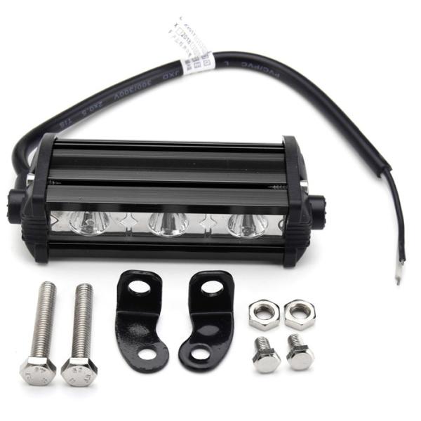 Spot 30 Degree Single Row 1500LM 4x4 Driving Lights