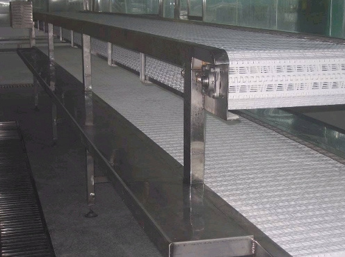 304 Stainless Steel Mesh Belt Conveyor Food Industry