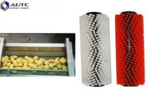 Wholesale Potato Cylindrical Roller Brush Washing Food Grade Stainless Steel OEM from china suppliers