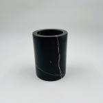 Nature Black With Nero Margiua Marble Bathroom Set Round Marble Hand Soap
