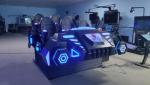 6 Seats 9d Virtual Reality Simulator Movie Theater plastic Material