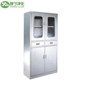 Wholesale Hospital Stainless Steel Medical Cabinet , Medical Supply Storage Cabinets from china suppliers