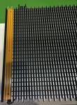 Type 1000 Escalator Metal Pallet 2 Sides Yellow Demarcation Pallet Stainless