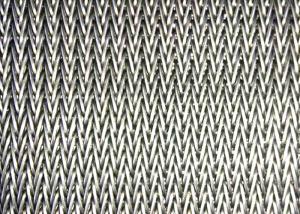 Wholesale Free Oil Industrial Braided Wire Mesh Wave Linen Metal Mesh Belt from china suppliers