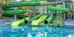 10mm Thickness Fiberglass Water Park Slide For Kids Play