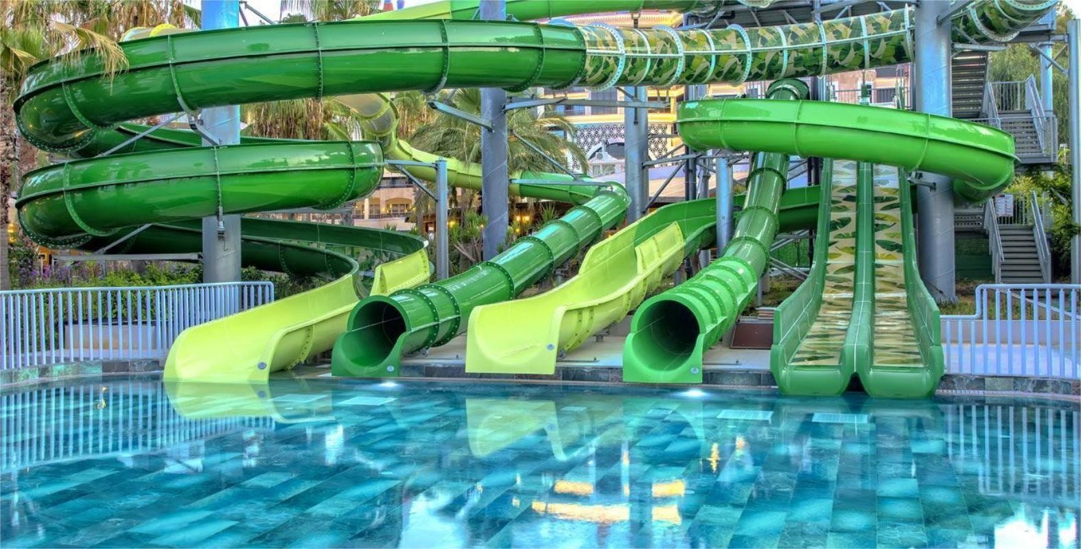 ODM Outdoor Amusement Park Rides Water Toys Fiberglass Slide Prices