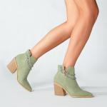 YTH021 Shoes Metal Chain Children'S Boots Autumn 2021 New Fashion Stiletto High