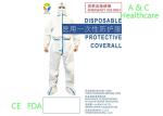 Medical Surgical Disposable Protective Coverall PP Non Woven Workwear Uniform