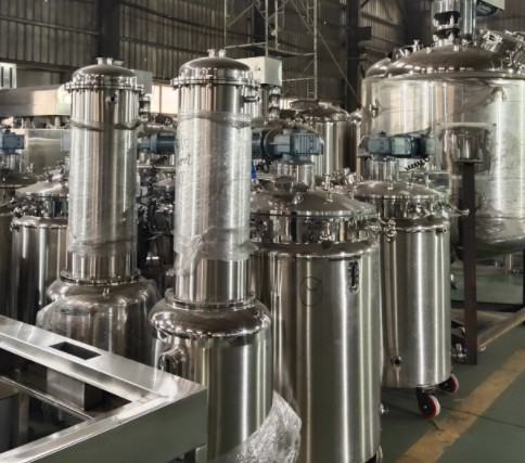 SS304 SS316L Softgel Medicine Storage Tanks For Temperature Range 20C To 120C
