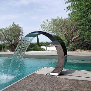 Wholesale Stainless Steel Swimming Pool Accessories SPA Head Equipment Massage Fountains Waterfall 25m3/h from china suppliers