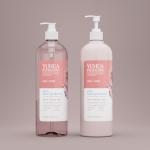 Wholesale Plastic Lotion Bottle White1000ML Custom PET Shampoo and Conditioner