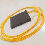 ABS Box Type Single Mode Fiber Optic 1x4 PLC Splitter Without Connector
