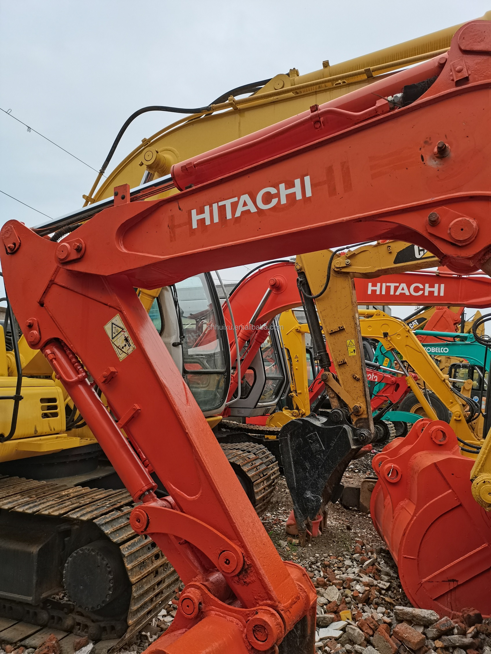 Hitachi in stock Nice quality Hitachi ZX65 Second hand hydraulic crawler excavator/Used mini digger Hitachi ZX65 Cheap price