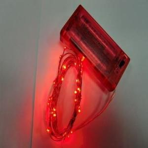 Wholesale 2013 new christmas led string lights red color battery operated from china suppliers