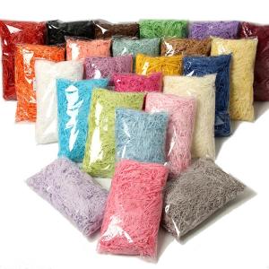 Wholesale Biodegradable Crinkle Cut 22g Color Shredded Paper For Packaging from china suppliers