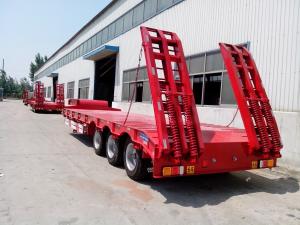 Wholesale Abnormal transport 3 axle wide load low deck trailer price from china suppliers