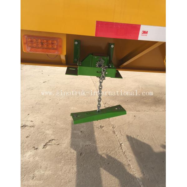 Carbon Steel 40 Tons 3 FUWA Axles Flatbed Trailer