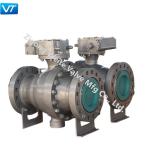 10 Inch 600LB Trunnion Mounted Ball Valve BS5351 Carbon Steel