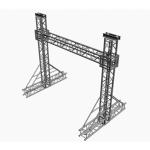 Factory Price Aluminum Plate Bolt Truss Frame Bolt Truss Light Electric