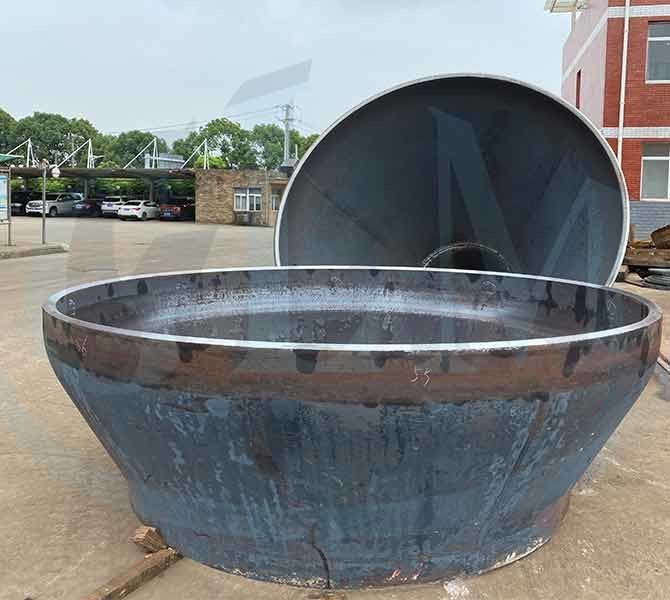 Q235 CHA 30 Conical Dish Head Carbon Steel Cone Segment