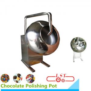 Tablet Pill Chocolate Making Equipment Nuts Peanuts Coating Pan Long Life