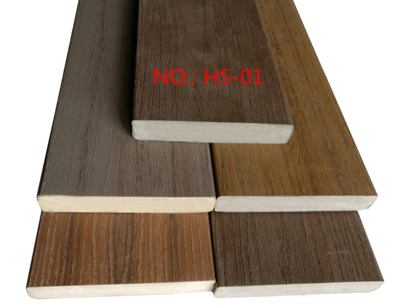 Modern Design Style WPC Outdoor Decking Floor for Easy Installation Engineered Flooring