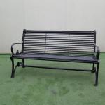 Cast Iron Leg L1500mm H820mm Steel Park Benches