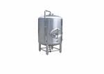 1000 Liters Bright Beer Tank Stainless Steel 304 With Side Manhole Energy Saving