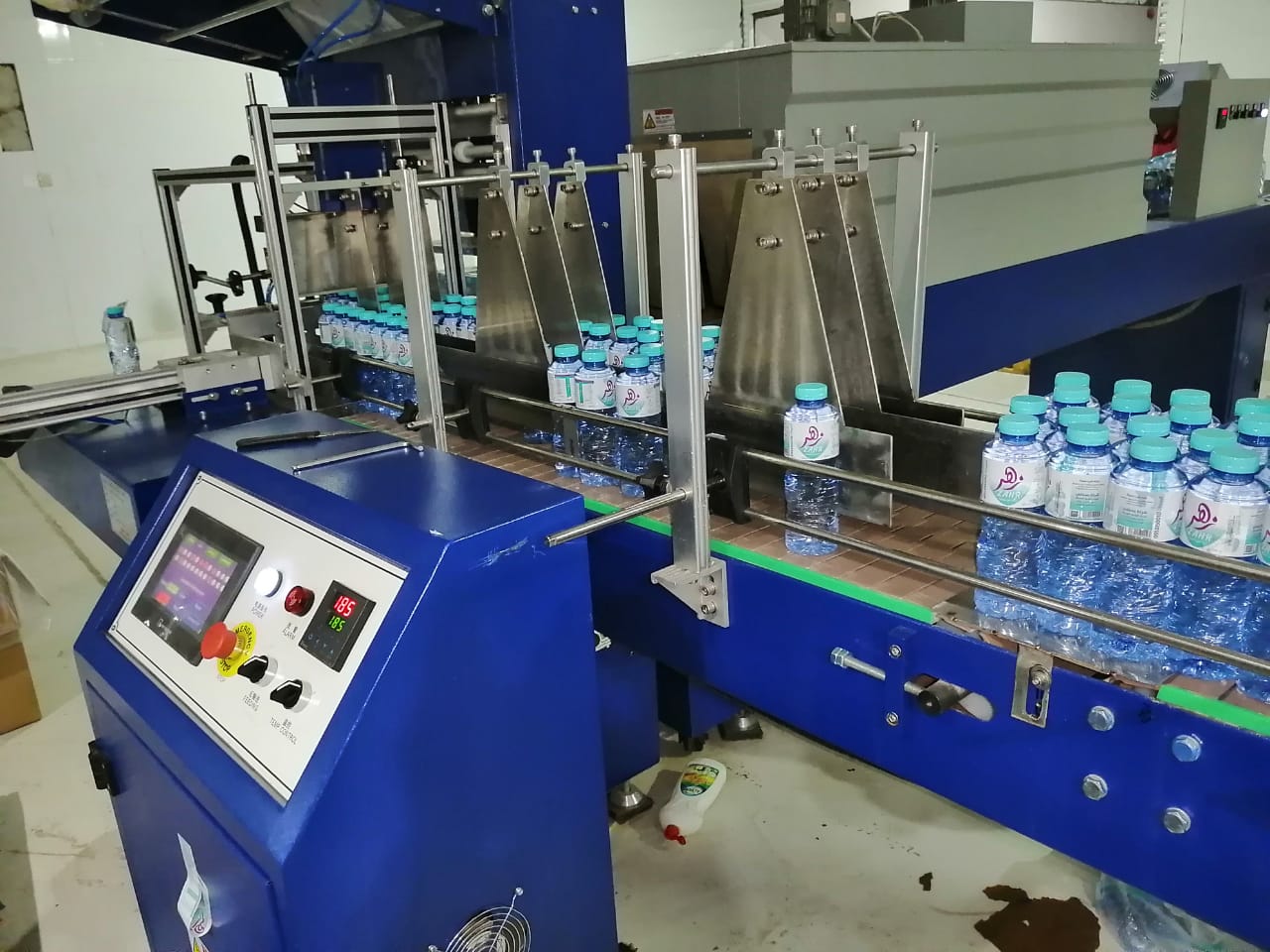PET Bottle 1 Litre Bottle Filling Machine Compact Structure Electric Driven