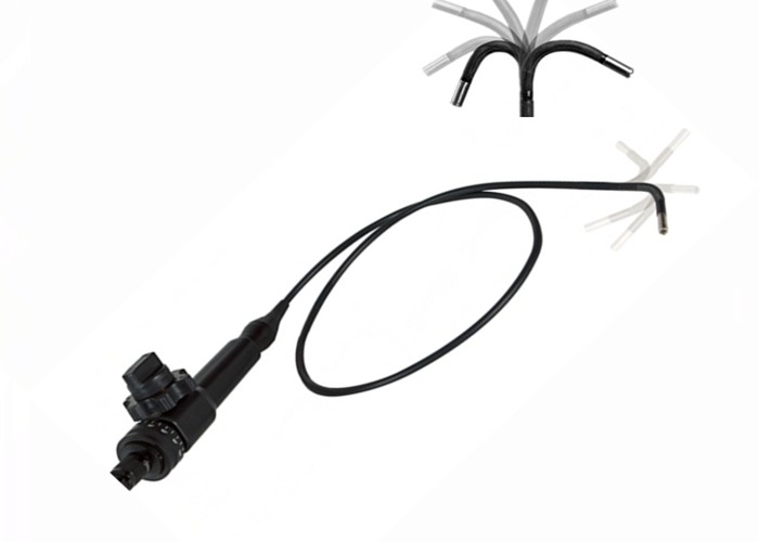 6mm Two-way Articulation Portable endoscope for military and industrial field Double layer mesh weaving lenght 2M