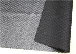 Waterproof Bonded Leather Upholstery Fabric 1.1 Mm Thickness Abrasion Resistant