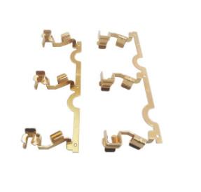 Wholesale OEM Copper Stamping Parts , Metal Stamping Components Plating Anodizing Finish from china suppliers