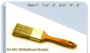 Wholesale Polyester mixed bristle Chinese bristle paint brush No.3006 from china suppliers